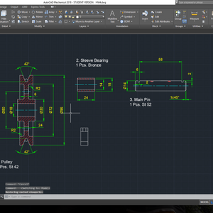 AutoCAD Mechanical 3D : Complete Course for Beginners